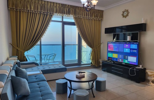Ajman Apartment | Sunset sea views 2Bedrooms Furnished apartment