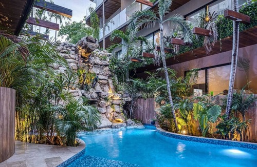 Tulum City Center Condo | Sunset Studio in Tulum Centre | Rooftop Pool | SPA