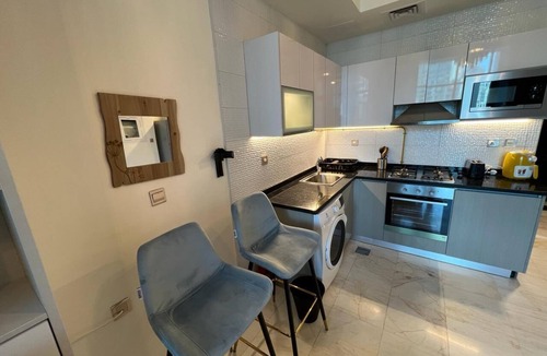 Business Bay Apartment | Super cozy and clean studio for you with Burj Khalifa view