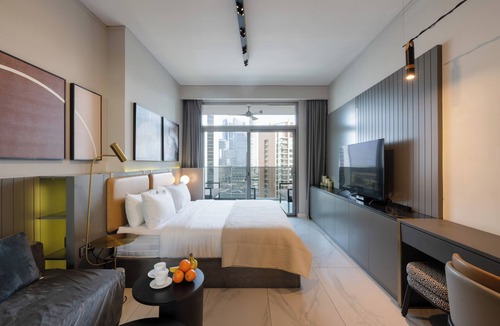 Al Quoz 4 Apartment | The Exquisite Studio Apartment , 5mins to Dubai Mall