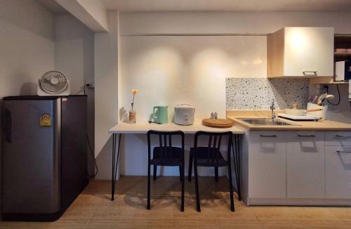 Hua Mak Apartment | Townhouse at Yaek Lam Sali station for 6 pax