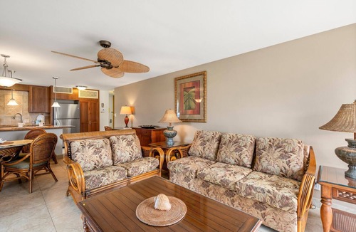 Historic Lahaina Front Street Apartment | Tranquil 1BD with Ocean & Mountain Views