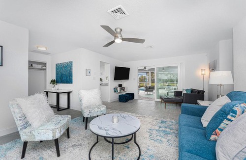 Punta Gorda Villa | Tranquility Waterfront Villa with Pool & Dock