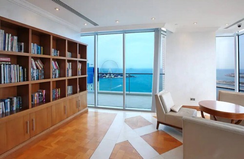 Dubai Marina Condo | Trident Grand Residence 2BR Marina & Sea View at JBR The Walk + Pool