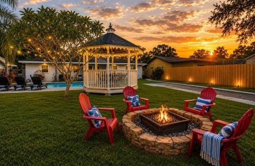 Largo House | Tropical Dream - Pool - Firepit - Gazebo