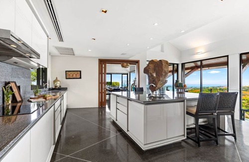 Choeng Mon Villa | Villa Skyfall - 6 Bedroom Villa with Expansive Seaview and Private Theatre
