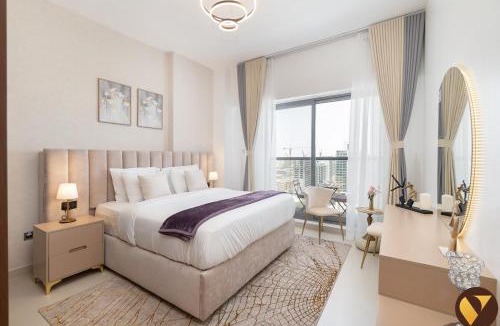 Jumeirah Village Circle Apartment | Vogue One Bedroom Apartment with balcony, access to amazing Pool, Kids Area, located Jumeirah Village Circle JVC