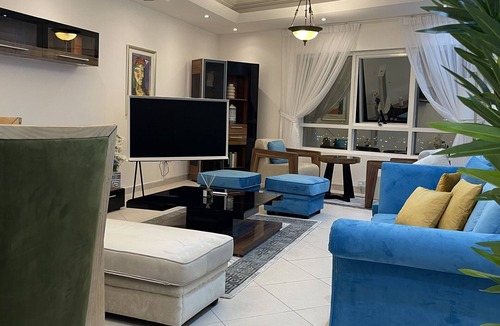 Al Majaz Apartment | WATERFRONT ROYAL 3BR APARTMENT - 5 MIN FROM BEACH