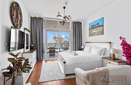 Jumeirah Village Triangle Apartment | WelHome - Relaxing and Fancy Studio Apt with City View