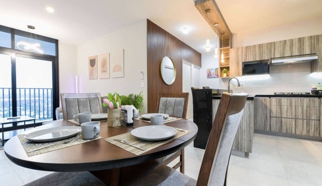 ¡A pasos de Fundidora! Wifi + Cajón | 2BR2br 6ppl