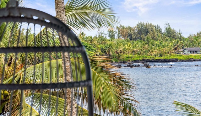 AUTHENTIC HAWAIIAN BEACH HOUSE ON HANA BAY. 5-minute walk to beaches and town.