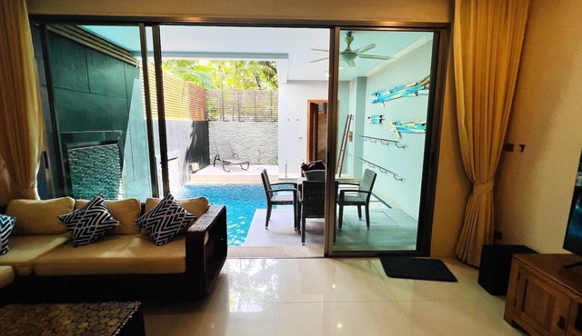 Beachfront 2 bedroom house