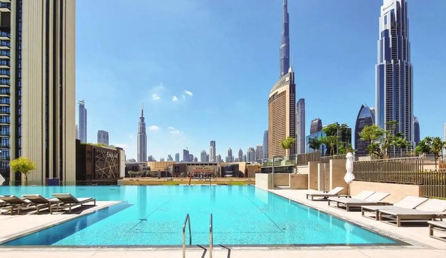 Burj Khalifa View | 2BR with Private Balcony