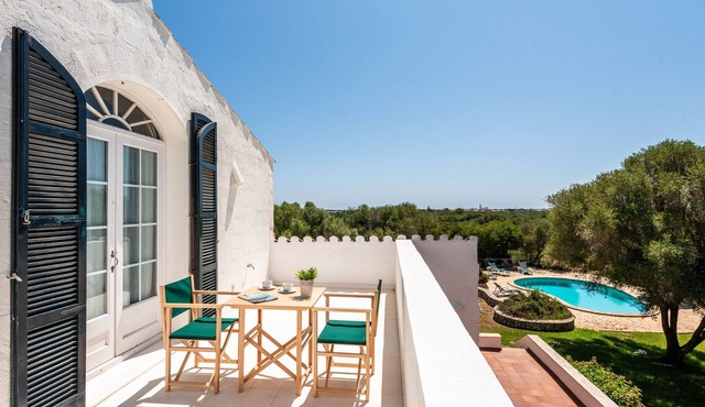 Casa Nova de Biniparrell- Casa rural con piscina