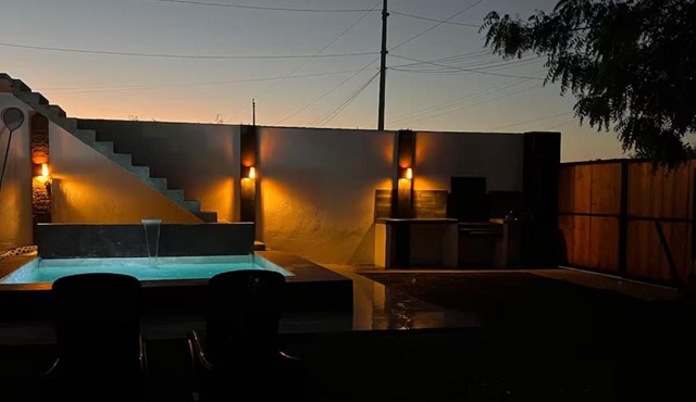 Casa Privada con Alberca de 2 Habitaciones