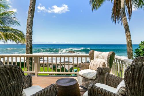 Classic 3br Oceanfront Cottage - Alekona Kauai