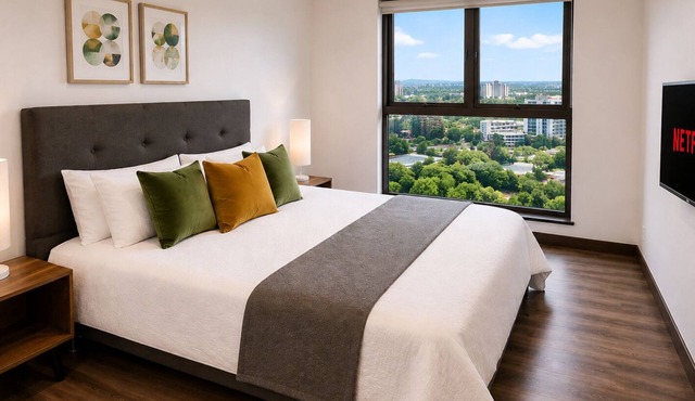 FIFA World Cup Luxury Polanco City View with Indoor Heated Pool, High speed Internet (200 Mbs)