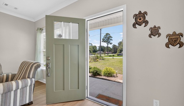 Introducing “Napping Turtle”a climate controlled cottagein Springfield, Georgia