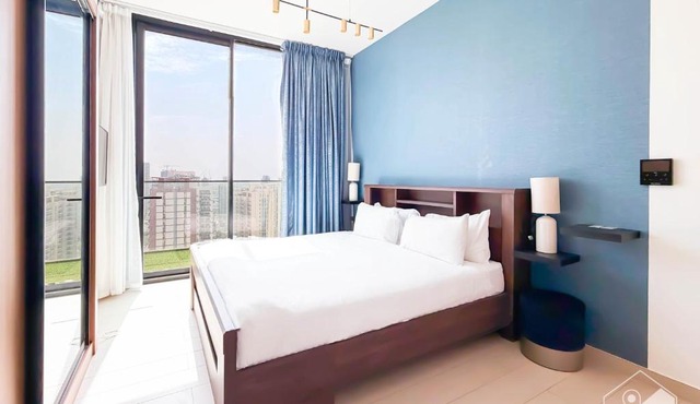 Modern Studio with balcony Binghatti Gardenia