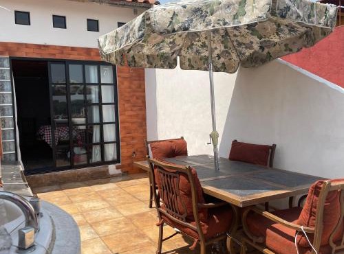 Penthouse Rústico en Metepec con jacuzzi exterior