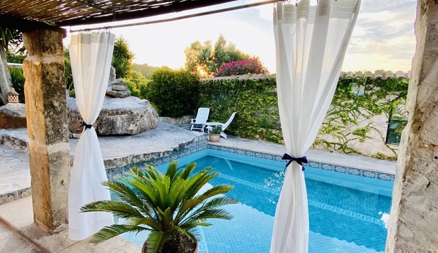 Studio Sur with covered terrace - absolute peace as child-free rental