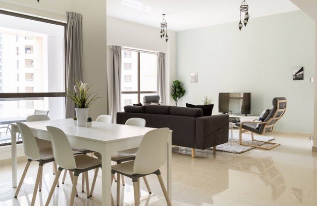 Fantastic Views in Waterfront Apt for 6 in JBR