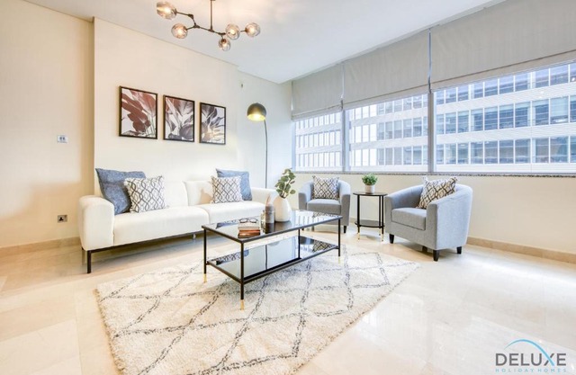 Holiday Rate Chic 1BR with Balcony in Prime Spot BY Deluxe Holiday Homes