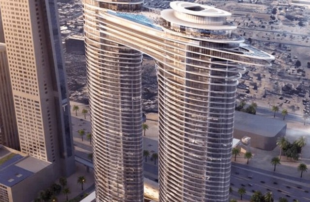 Luxurious 2 bedroom apartment in Address Sky View