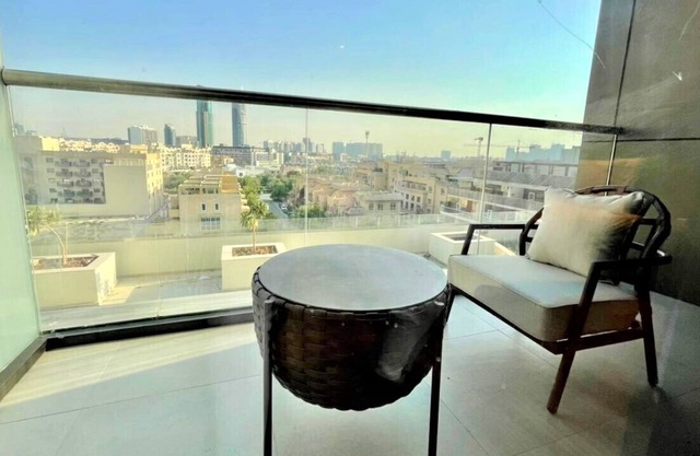Park View Spacious Studio with Balcony