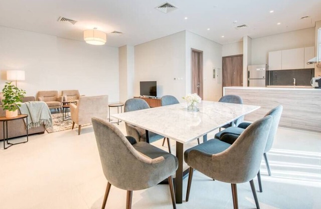 Posh and Bright 2BR Apartment with Maid's Room