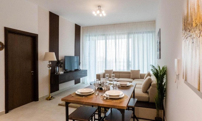 Al Barsha 1 Apartment | Baytik- Stylish 1BR Apartment Al Barsha