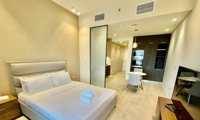 Jumeirah Village Apartment | Brand new studio with balcony at Park View