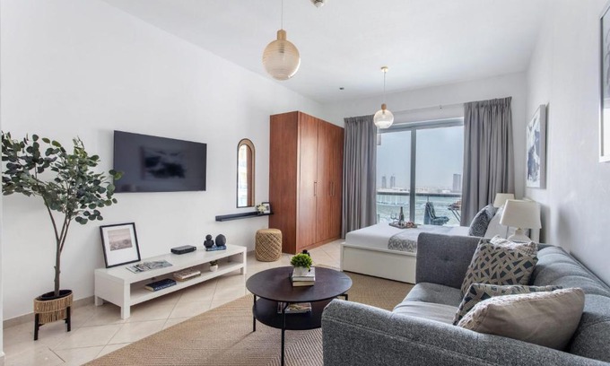 Dubai Production City Apartment | Frank Porter - Damac Crescent A