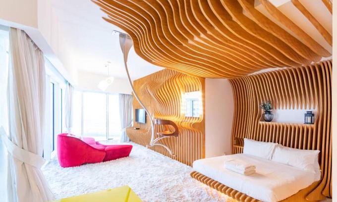 Business Bay Apartment | Futuristic & Unique Studio along Dubai Water Canal