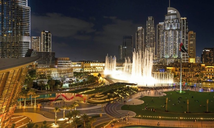 Downtown Dubai Apartment | Grande 907 |2 BHK Full Burj Khalifa and FountainView