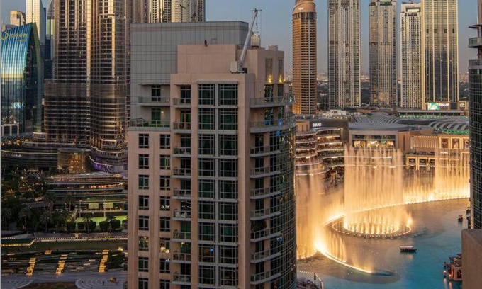 Downtown Dubai Apartment | Luxury 2BR Burj Khalifa Fountain View with Pool, Gym, and Near Dubai Mall