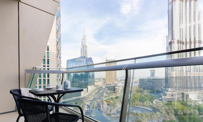 Downtown Dubai Apartment | Maison Privee - Chic Apt with Burj Khalifa Views