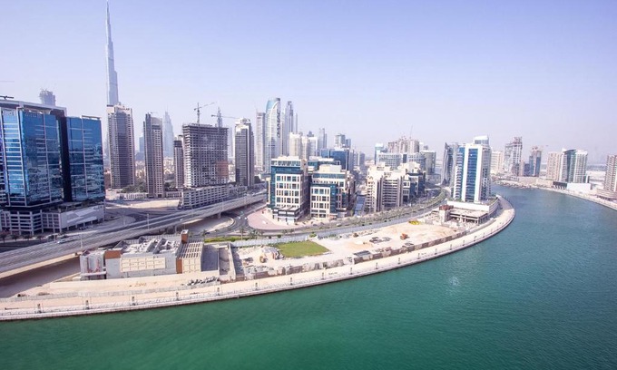 Business Bay Apartment | Spacious High-Floor 2BR Apartment with Full Burj Khalifa & Dubai Canal View