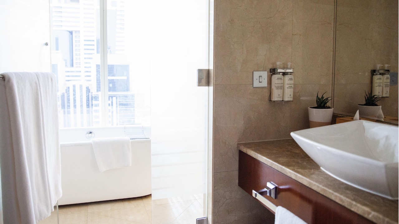 Photo of Bathroom in Trade Center