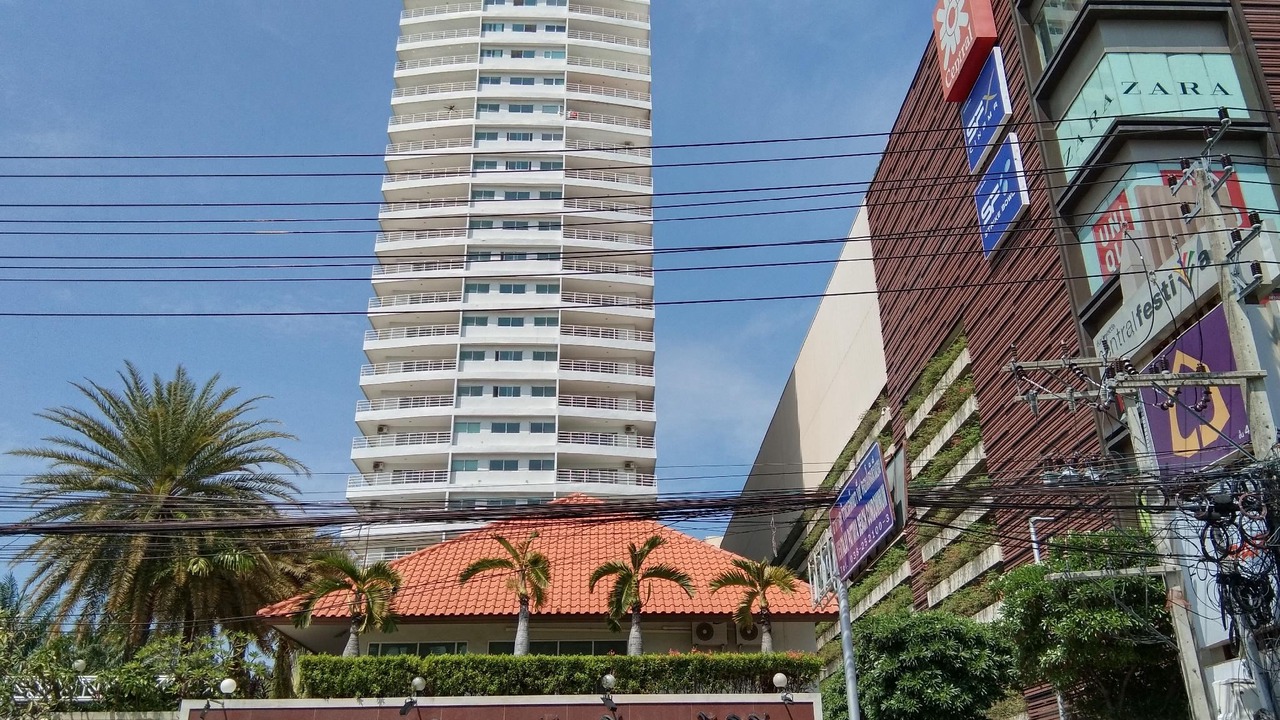 Photo of Buildings in Pattaya Bay