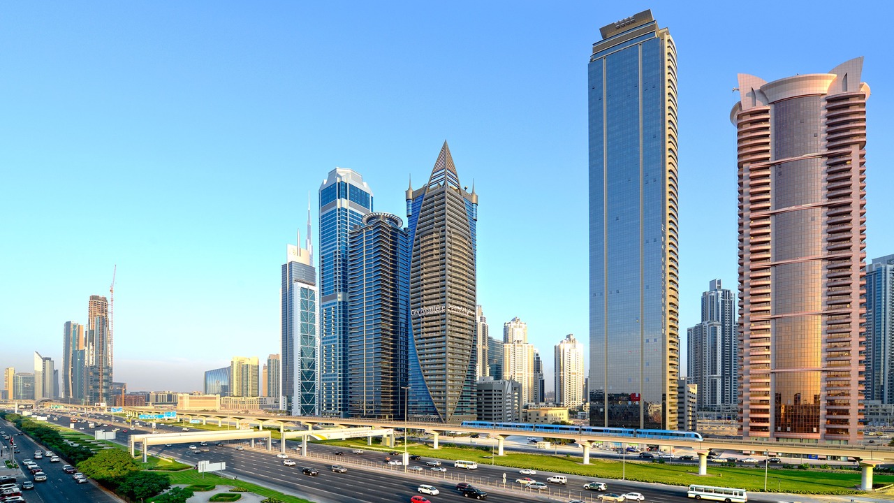 Photo of Buildings in Downtown Dubai