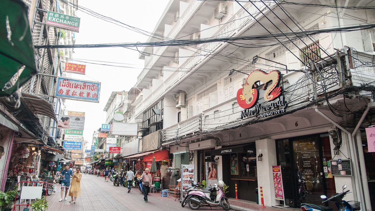 Photo of Buildings in China Town