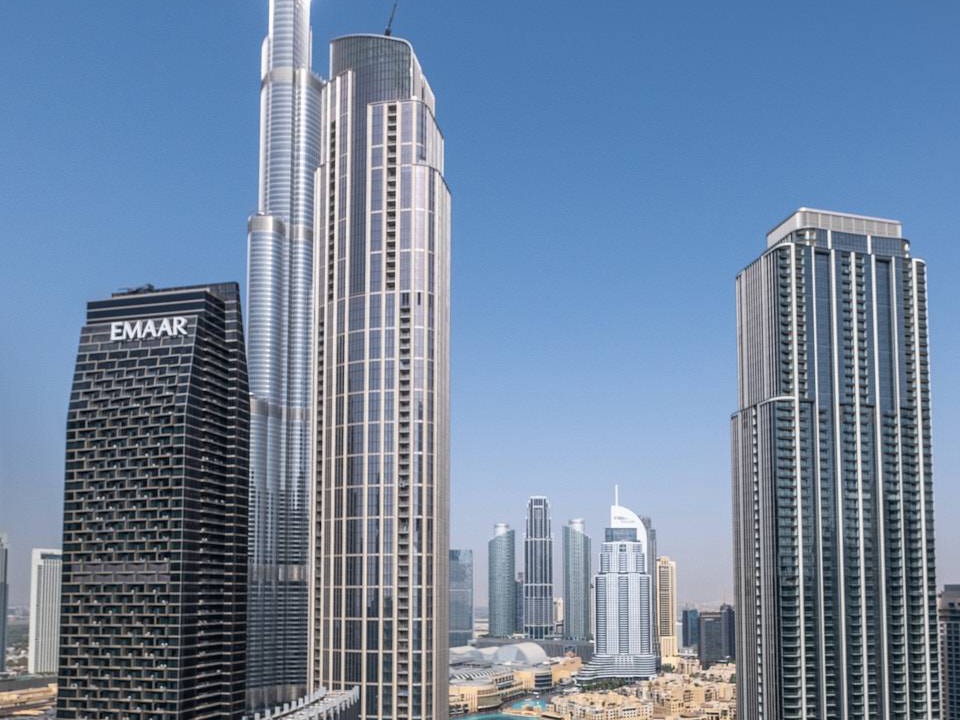 Photo of Buildings in Downtown Dubai
