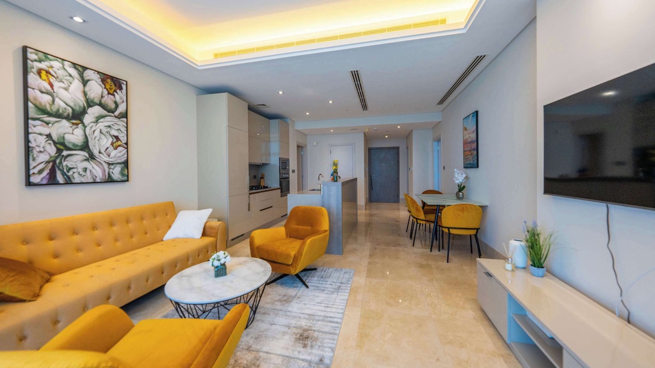 Photo of Livingroom in Palm Jebel Ali