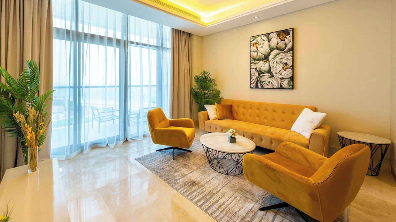 Photo of Livingroom in Palm Jebel Ali