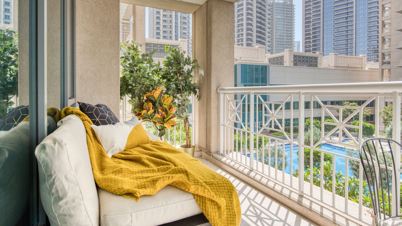 Photo of Patio Balcony in Downtown Dubai
