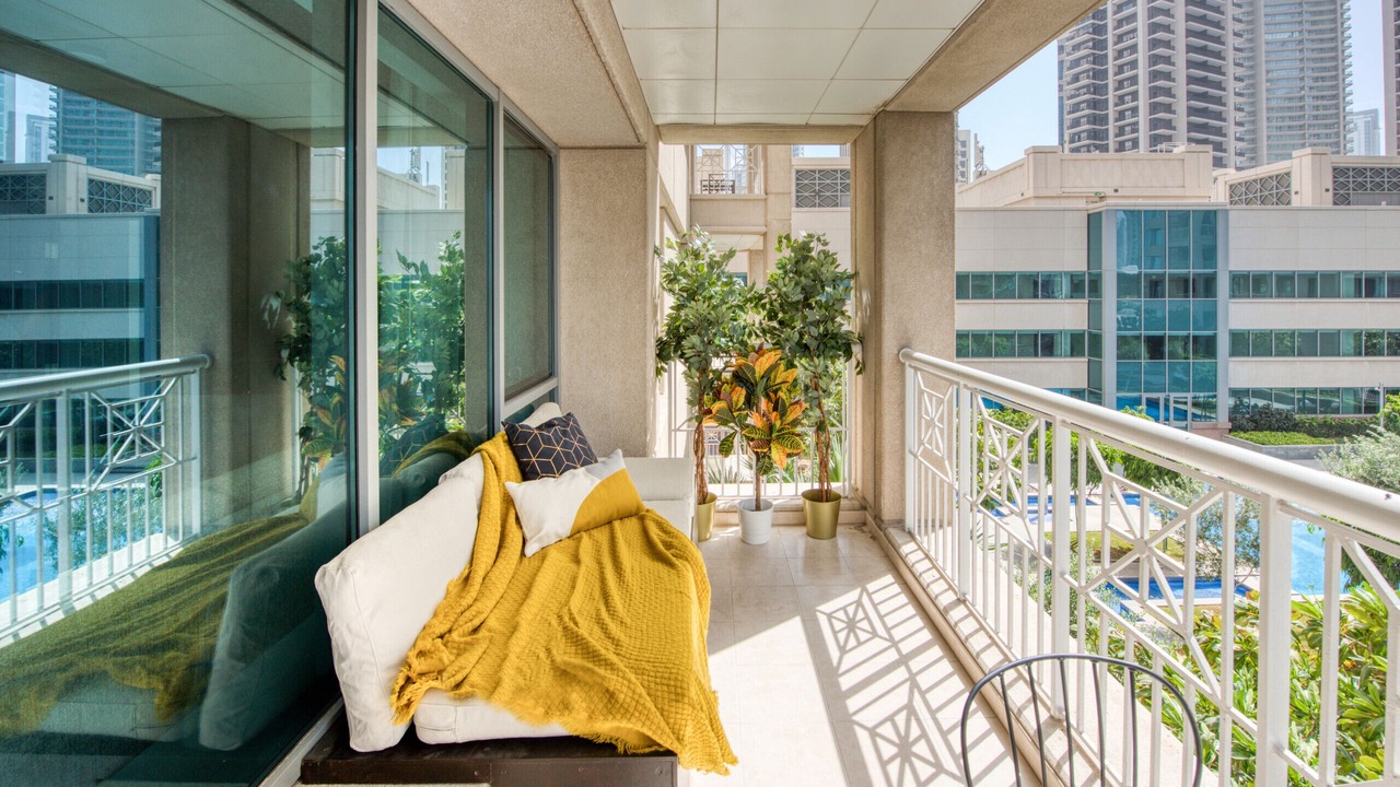Photo of Patio Balcony in Downtown Dubai