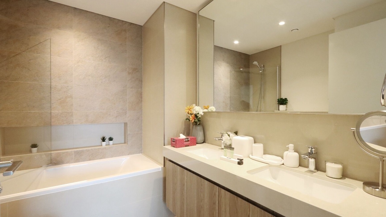 Photo of Bathroom in Trade Center