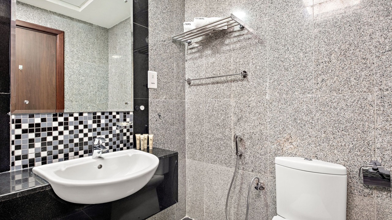 Photo of Bathroom in Trade Center