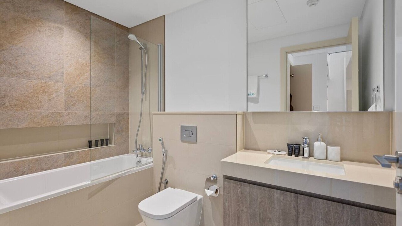 Photo of Bathroom in Trade Center